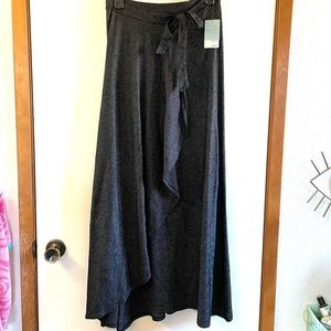 Susina Pin-Stripe Wrap Skirt